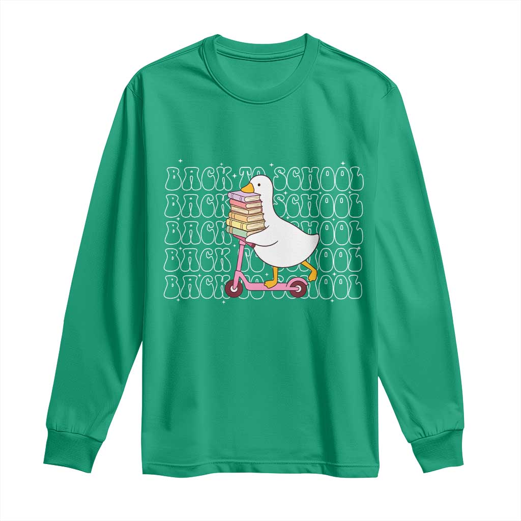 School Bus Driver Welcome Back to School Long Sleeve Shirt