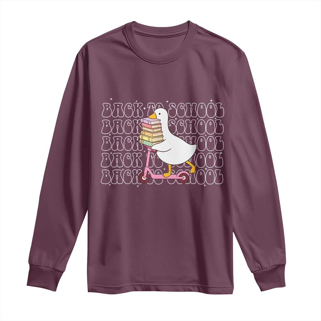 School Bus Driver Welcome Back to School Long Sleeve Shirt