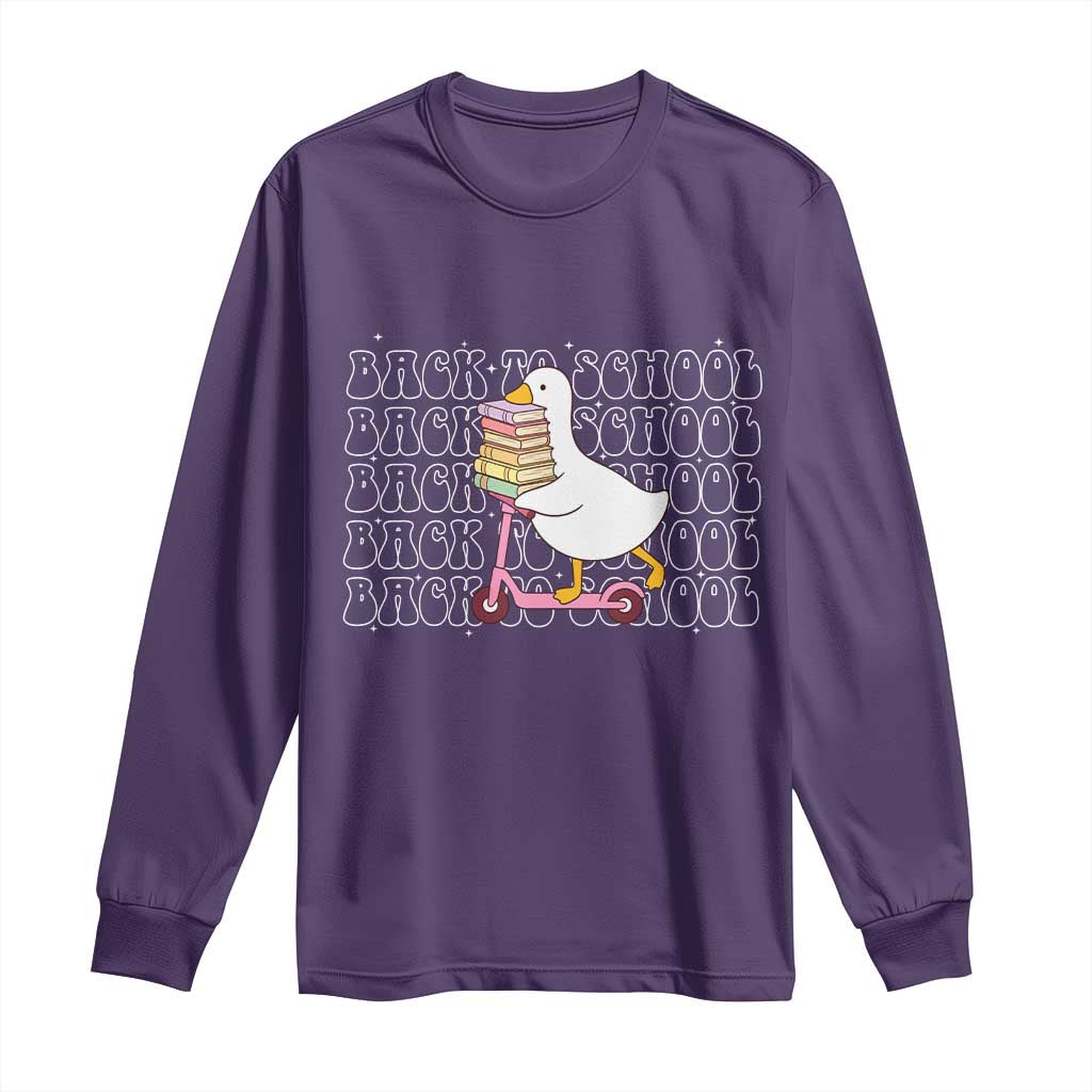 School Bus Driver Welcome Back to School Long Sleeve Shirt
