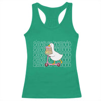 School Bus Driver Welcome Back to School Racerback Tank Top