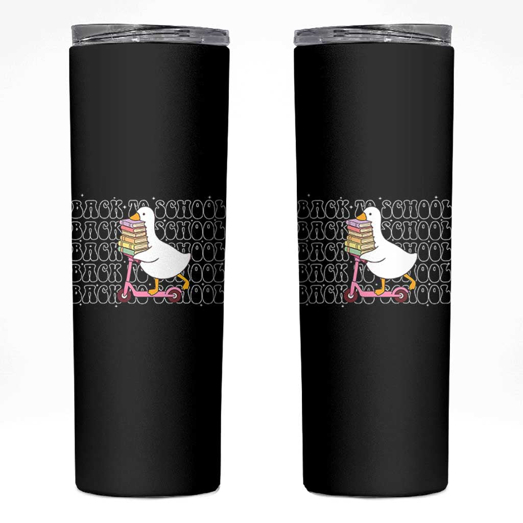 School Bus Driver Welcome Back to School Skinny Tumbler