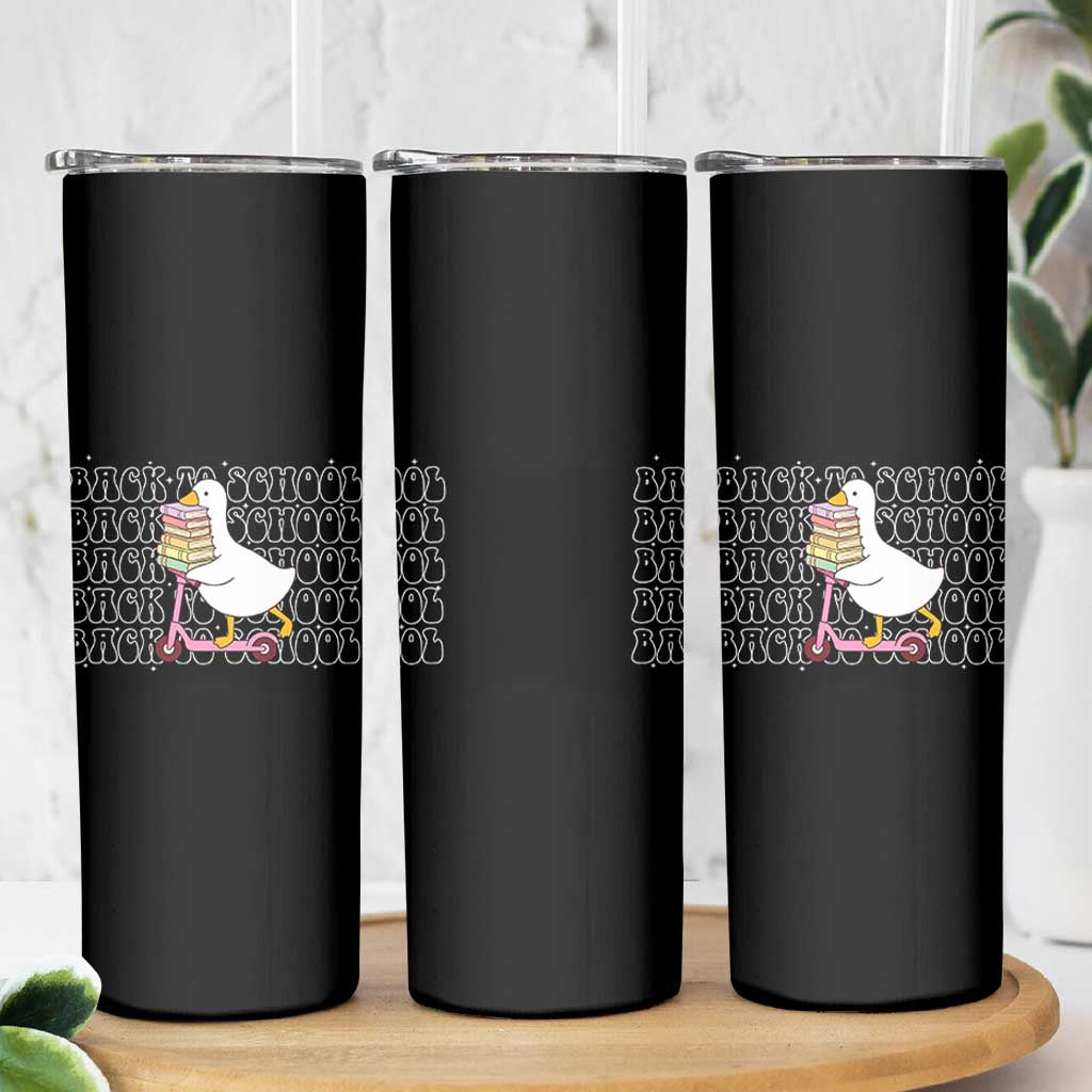 School Bus Driver Welcome Back to School Skinny Tumbler
