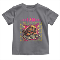 Funny I Am Yelling Carl Donut Cat Meme Toddler T Shirt