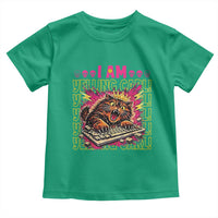 Funny I Am Yelling Carl Donut Cat Meme Toddler T Shirt