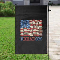 Freedom to Read Books Freadom Garden Flag USA Flag Patriotic Library Book Lover