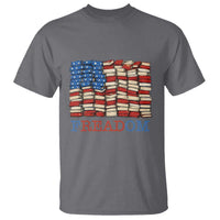 Freedom to Read Books Freadom T Shirt USA Flag Patriotic Library Book Lover
