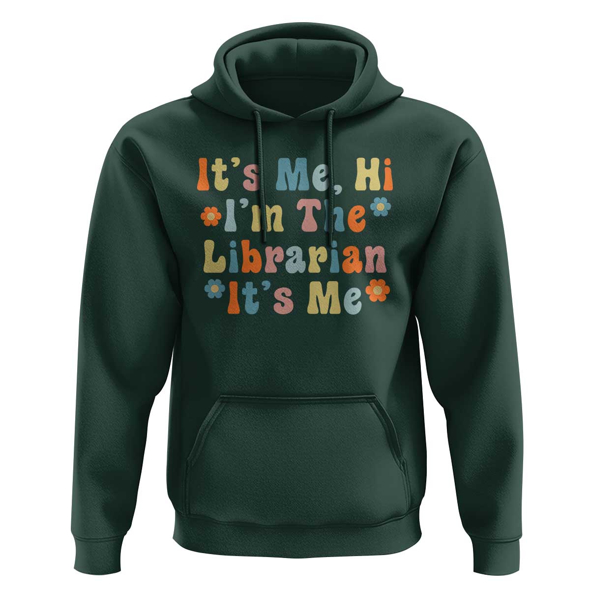 It's Me Hi I'm The Librarian Summer Reading Hoodie Funny Back to School