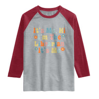 It's Me Hi I'm The Librarian Summer Reading Raglan Shirt Funny Back to School