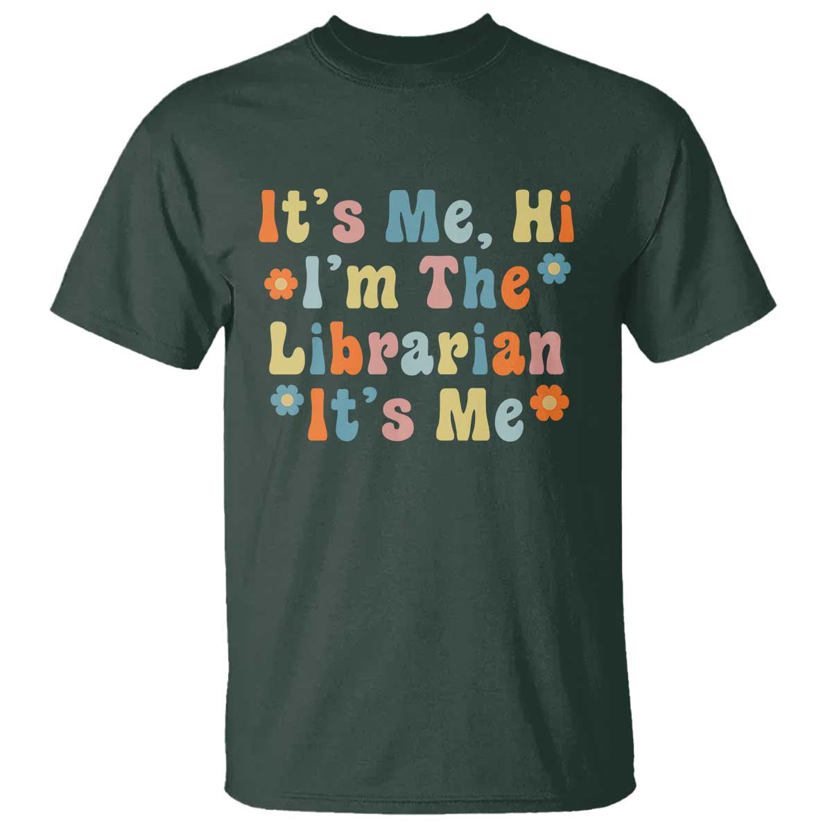 It's Me Hi I'm The Librarian Summer Reading T Shirt Funny Back to School