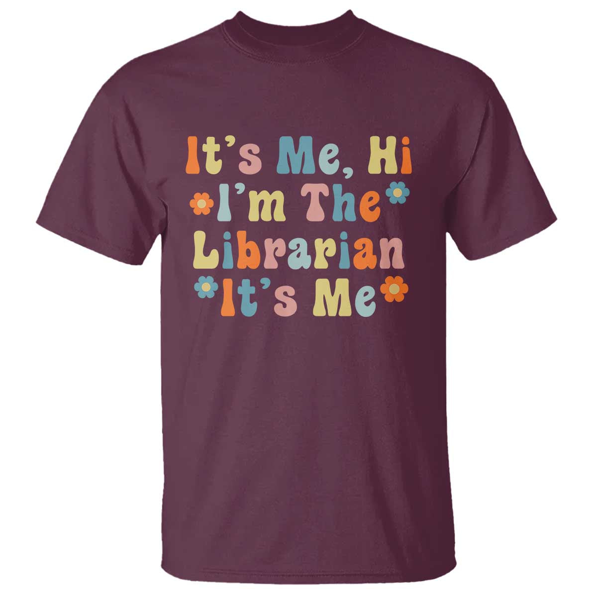 It's Me Hi I'm The Librarian Summer Reading T Shirt Funny Back to School