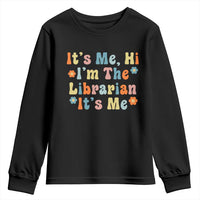 It's Me Hi I'm The Librarian Summer Reading Youth Sweatshirt Funny Back to School