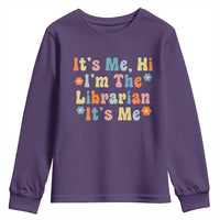 It's Me Hi I'm The Librarian Summer Reading Youth Sweatshirt Funny Back to School