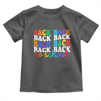 Groovy Back To School Toddler T Shirt First Day of School Colorful Teacher Student Kids