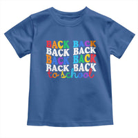 Groovy Back To School Toddler T Shirt First Day of School Colorful Teacher Student Kids
