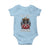 Black Cowgirl Rodeo Baby Onesie African American Western Country Texas - Wonder Print Shop