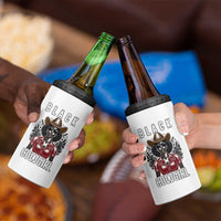 Black Cowgirl Rodeo 4 in 1 Can Cooler Tumbler African American Western Country Texas