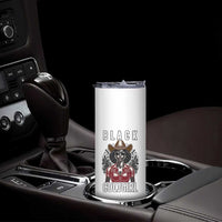 Black Cowgirl Rodeo Skinny Tumbler African American Western Country Texas