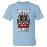Black Cowgirl Rodeo T Shirt African American Western Country Texas - Wonder Print Shop