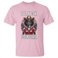 Black Cowgirl Rodeo T Shirt African American Western Country Texas - Wonder Print Shop