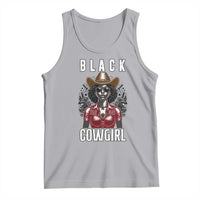 Black Cowgirl Rodeo Tank Top African American Western Country Texas - Wonder Print Shop