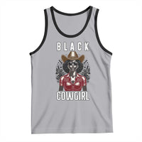 Black Cowgirl Rodeo Tank Top African American Western Country Texas - Wonder Print Shop