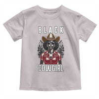 Black Cowgirl Rodeo Toddler T Shirt African American Western Country Texas - Wonder Print Shop