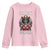 Black Cowgirl Rodeo Youth Sweatshirt African American Western Country Texas - Wonder Print Shop