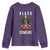 Black Cowgirl Rodeo Youth Sweatshirt African American Western Country Texas - Wonder Print Shop