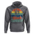 Black Cowboy Sunset Hoodie Western Rodeo Cross - Wonder Print Shop