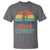 Black Cowboy Sunset T Shirt Western Rodeo Cross - Wonder Print Shop