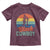 Black Cowboy Sunset Toddler T Shirt Western Rodeo Cross - Wonder Print Shop