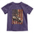 Black Cowboy Bull Rider Toddler T Shirt Western Rodeo Patriotic American Flag - Wonder Print Shop