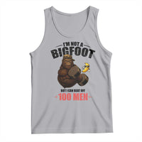 Funny Bigfoot Gym Tank Top I Am Not A Bigfoot But I Can Beat Off 100 Men - Wonder Print Shop