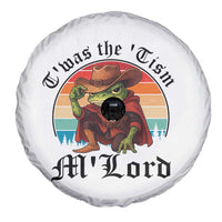 Funny Frog Knight Spare Tire Cover T'was The 'Tism M'Lord Medieval Knight - Wonder Print Shop