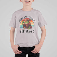 Funny Frog Knight T Shirt For Kid T'was The 'Tism M'Lord Medieval Knight - Wonder Print Shop
