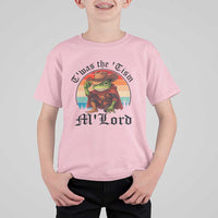 Funny Frog Knight T Shirt For Kid T'was The 'Tism M'Lord Medieval Knight - Wonder Print Shop