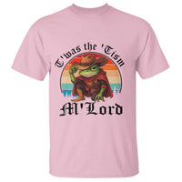 Funny Frog Knight T Shirt T'was The 'Tism M'Lord Medieval Knight - Wonder Print Shop