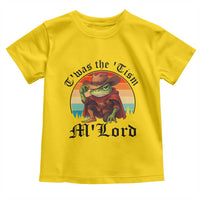 Funny Frog Knight Toddler T Shirt T'was The 'Tism M'Lord Medieval Knight - Wonder Print Shop
