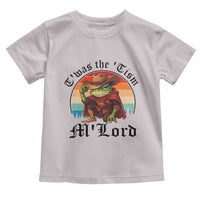 Funny Frog Knight Toddler T Shirt T'was The 'Tism M'Lord Medieval Knight - Wonder Print Shop