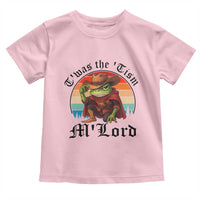 Funny Frog Knight Toddler T Shirt T'was The 'Tism M'Lord Medieval Knight - Wonder Print Shop