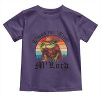 Funny Frog Knight Toddler T Shirt T'was The 'Tism M'Lord Medieval Knight - Wonder Print Shop