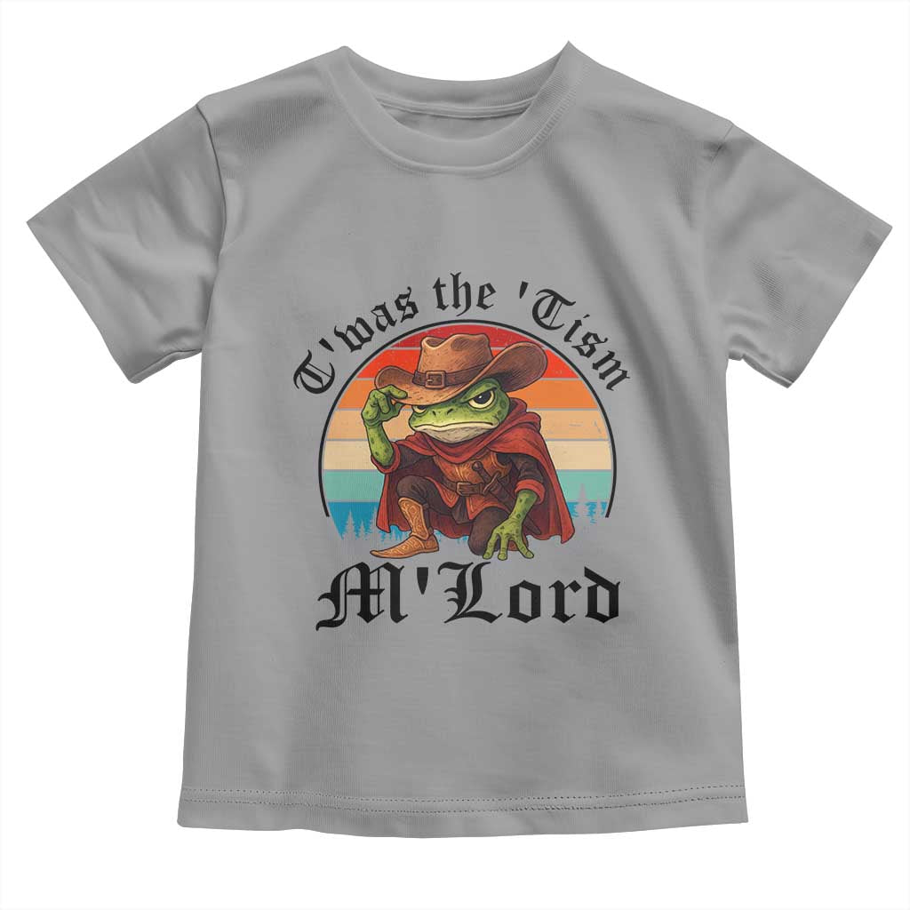 Funny Frog Knight Toddler T Shirt T'was The 'Tism M'Lord Medieval Knight - Wonder Print Shop