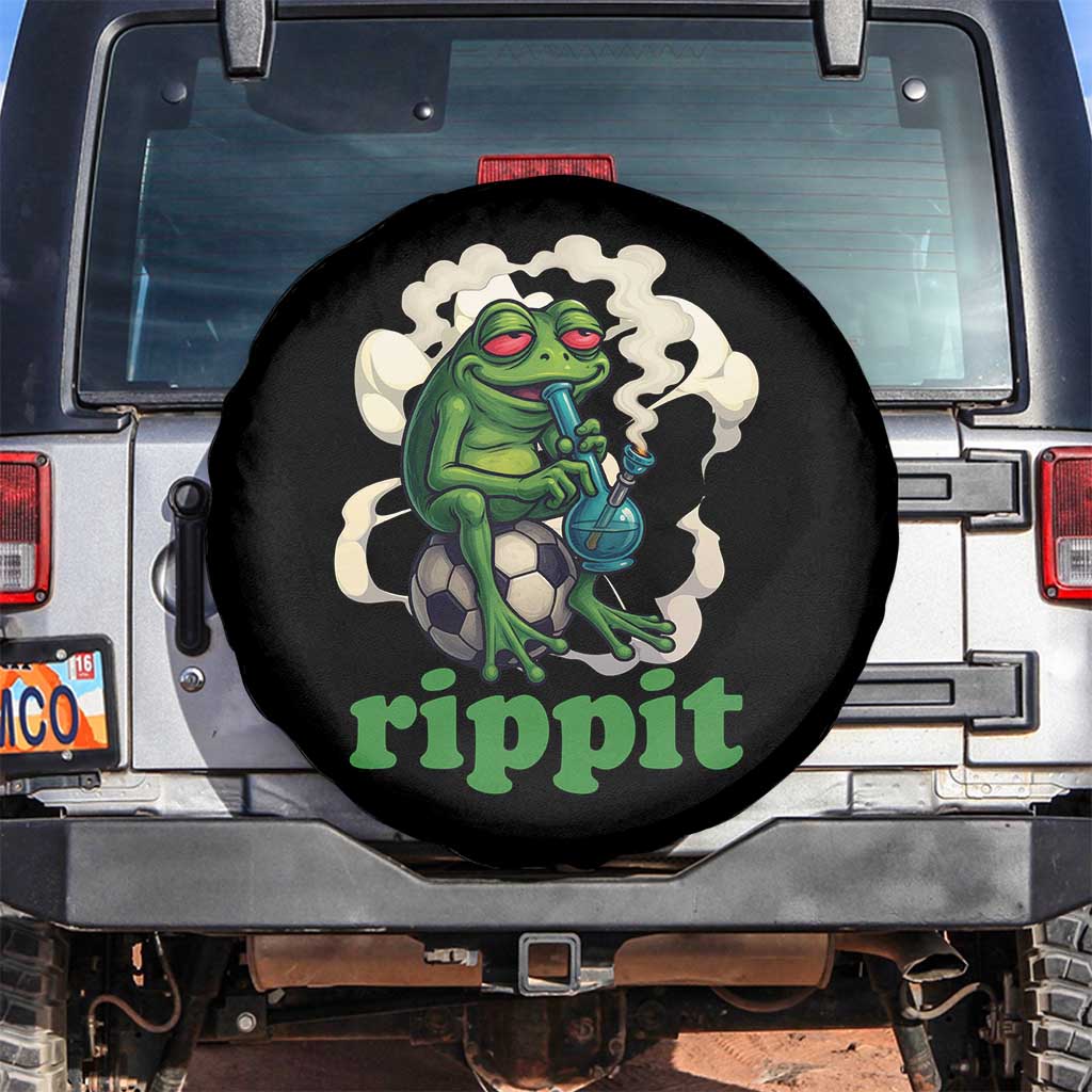 Rippit Stoner Frog Spare Tire Cover Smoking Weed Pot Marijuana Cannabis 420 - Wonder Print Shop