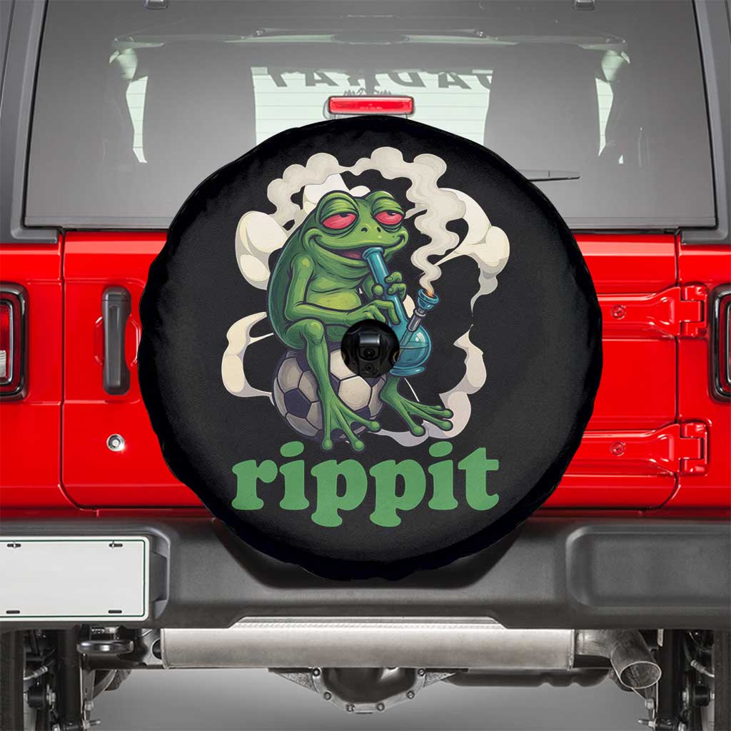 Rippit Stoner Frog Spare Tire Cover Smoking Weed Pot Marijuana Cannabis 420 - Wonder Print Shop