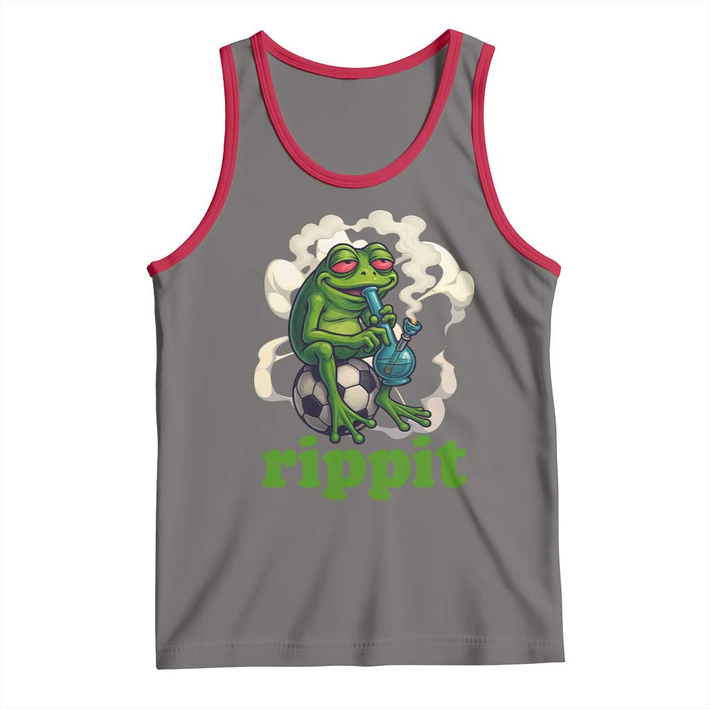 Rippit Stoner Frog Tank Top Smoking Weed Pot Marijuana Cannabis 420 - Wonder Print Shop
