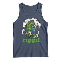 Rippit Stoner Frog Tank Top Smoking Weed Pot Marijuana Cannabis 420 - Wonder Print Shop