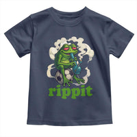 Rippit Stoner Frog Toddler T Shirt Smoking Weed Pot Marijuana Cannabis 420 - Wonder Print Shop