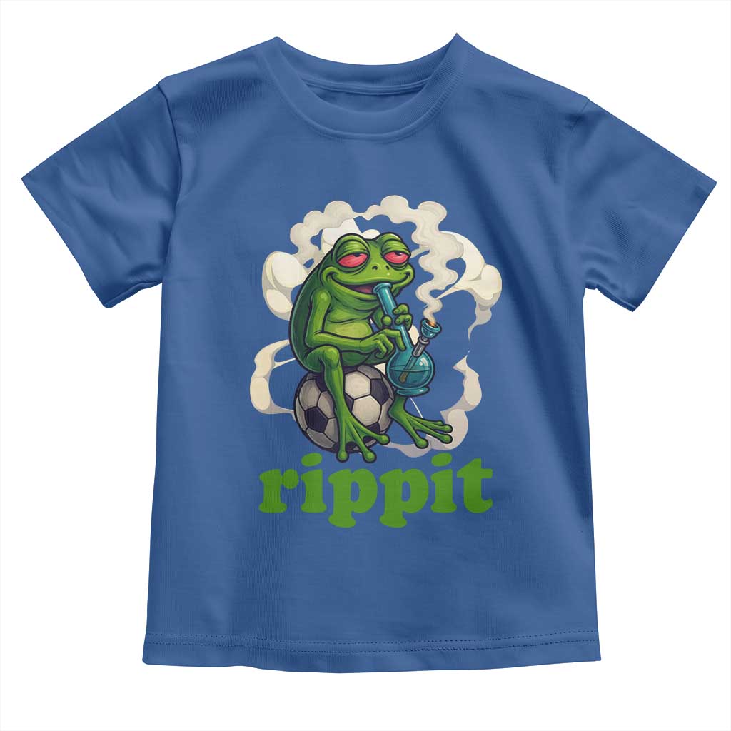 Rippit Stoner Frog Toddler T Shirt Smoking Weed Pot Marijuana Cannabis 420 - Wonder Print Shop