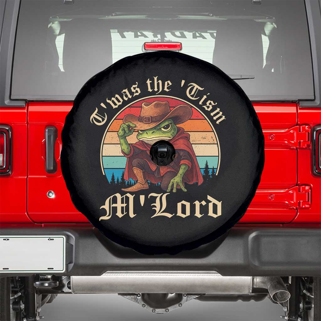Funny Frog Autism Spare Tire Cover T'was The 'Tism M'Lord - Wonder Print Shop