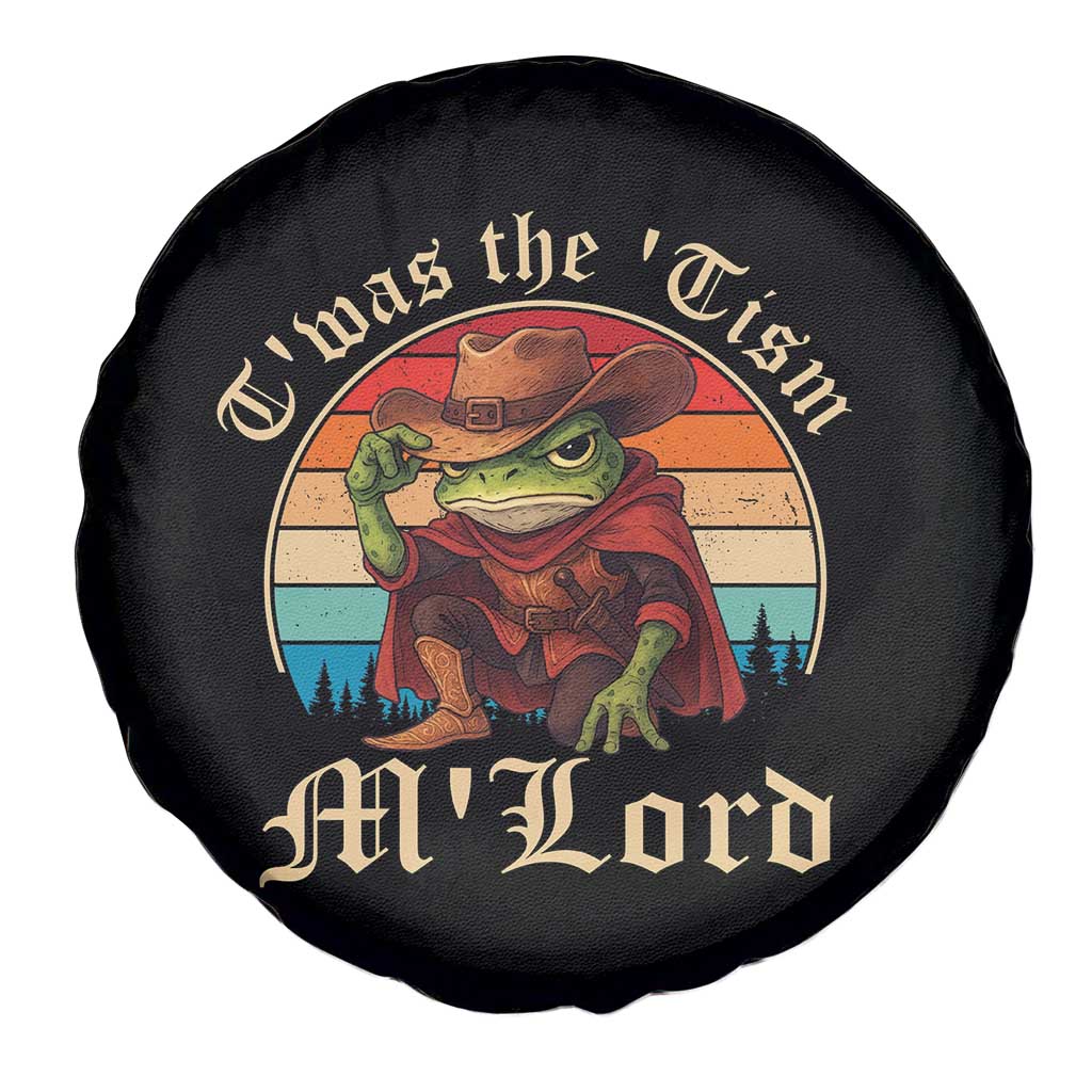 Funny Frog Autism Spare Tire Cover T'was The 'Tism M'Lord - Wonder Print Shop